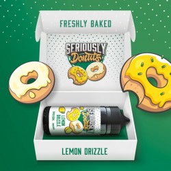 Lemon Drizzle 120ml - Seriously Donuts