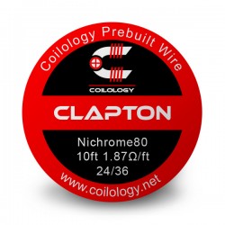 Clapton Wire By Coilology Ni80 24/36.