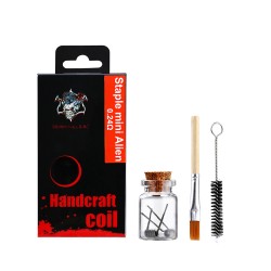 Demon Killer Handcraft coil Staple mini Alien 0.24ohm (0.1*0.3)*8+0.13.