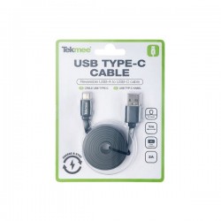 USB to USB Type-C cable 1m 2A - Tekmee.