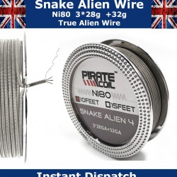Wire Snake Alien 4 Ni80 3*28G+32G - Pirate Coil/10 feet