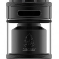 Blaze RTA 26mm 5.5ml Matte Black- THC x Mike Vapes