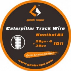 GeekVape kanthal A1 Caterpillar Track Wire 28GAx4+30GA