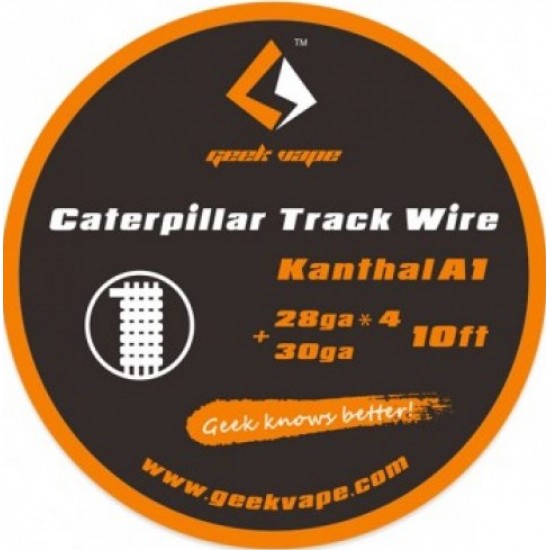 GeekVape kanthal A1 Caterpillar Track Wire 28GAx4+30GA