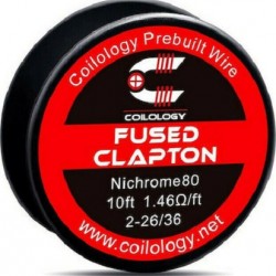 Coilology Fused Clapton Wire 3m NI80 1.46ohm 2-26/36