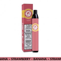 Don Cristo Puff Strawberry Banana 2ml 20mg 700Puffs disposable kit