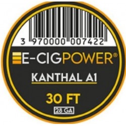 Kantal A1 Wire 28G (30 ft) >9m- E-Cig Power