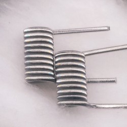 Evil Coils Handcrafted Serial Fused Clapton 2x27+40 ni80 ID:3,5mm 0,37Ω
