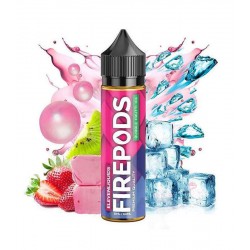 Firepods – Bubble Frutti Ice 15ml/60ml (Φράουλα, Ακτινίδιο, Τσιχλόφουσκα & Πάγος) (Flavour Shots) ELEVEN LIQUIDS
