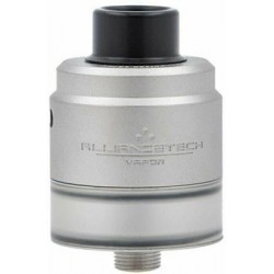 FLAVE TANK 22MM RS RDTA BY ALLIANCETECH VAPOR 3.5ML Sand Blasted