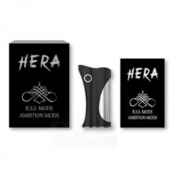 Hera Box Mod 60W - Ambition Mods and R. S. S.Mods.BLACK/SS