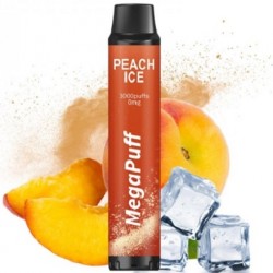 Puff 3000 Peach Ice - MegaPuff 0MG/8ML - ΗΛΕΚΤΡΟΝΙΚΟΣ ΝΑΡΓΙΛΕΣ ΜΙΑΣ ΧΡΗΣΗΣ