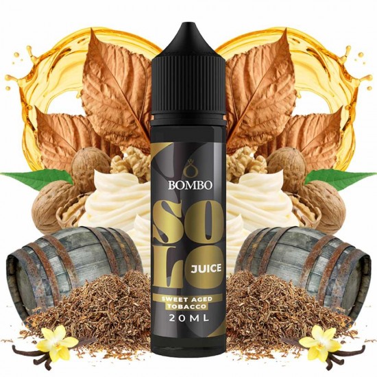   Bombo Solo Juice Sweet Aged Tobacco 20ml/60ml Flavorshot