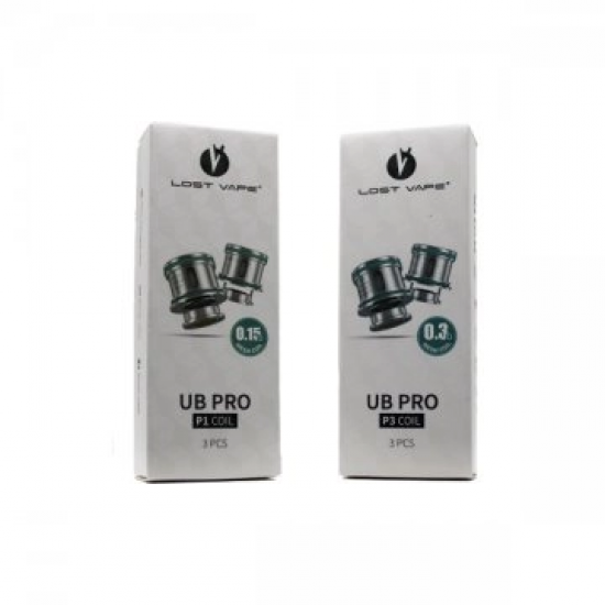 UB PRO P1 0.15Ω / P3 0.3Ω (3pcs) - Lost Vape - ursa