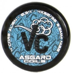 Asgard Coils Alien NI80 - Vaperz Cloud 4 core Alien 0.34Ω. 4x30/36 3.5mm(HIGH END-HANDMADE IN ENGLAND)(2 ΤΕΜΑΧΙΑ)