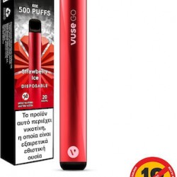 VUSE GO - STRAWBERRY ICE Disposable Vape 2ml 20mg 500puffs