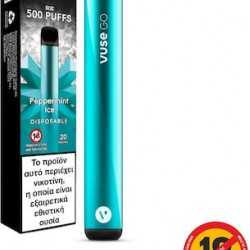 Vuse Go – Peppermint Ice Disposable 20mg 2ml 500puffs